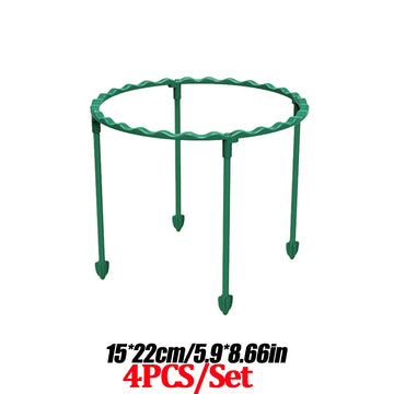 support plante spirale vert moderne clips assemblage facile jardin balcon vert