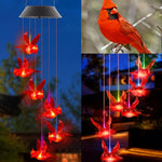 lampe solaire vent papillons oiseaux couleur changeante moderne décorative auto arrêts extérieure translucide