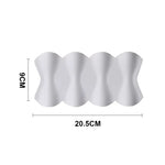 Lampe murale LED moderne double tête hydrofuge basse consommation courant alternatif extérieur salon chambre