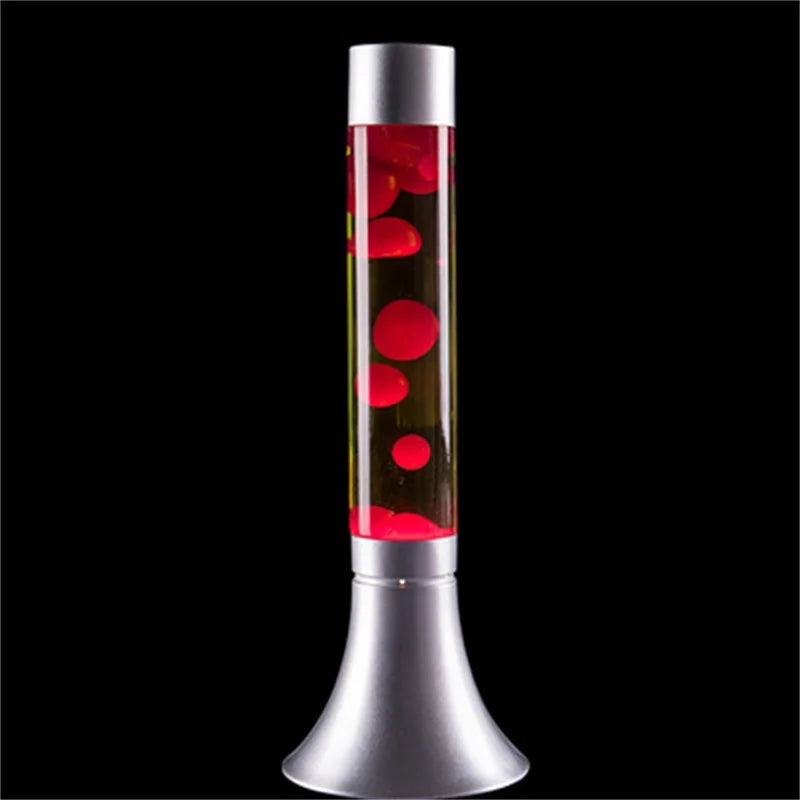 Lampe à lave gris foncé effet visuel captivant