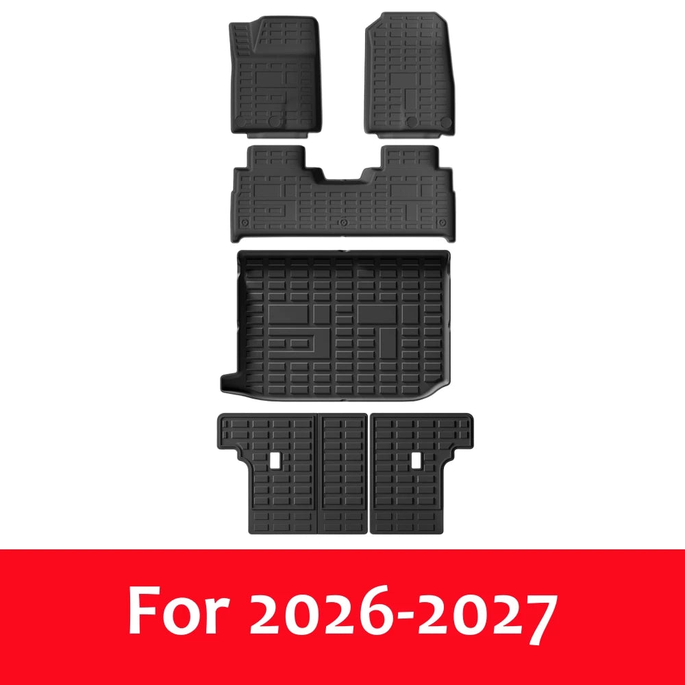 tapis sol voiture noir grille protection moderne clips fixations toutes saisons