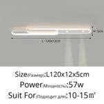 lampe led moderne blanche rectangulaire sans télécommande fixée aluminium opaquet