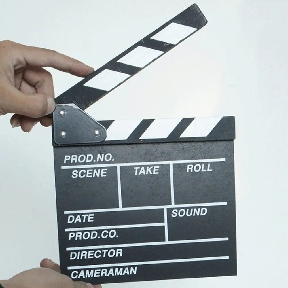 clapboard photojournaliste universaux scènes dates directeur classique moderne vert rouge bleu