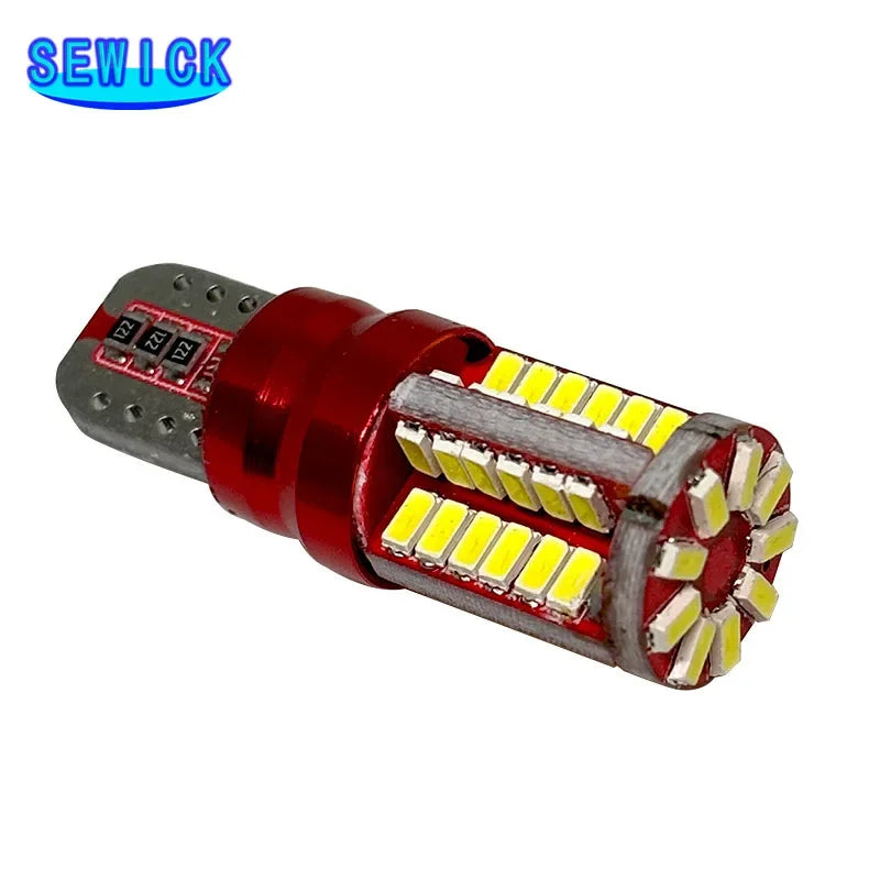 ampoule led t10 rouge blanche 800lm 12v 3w feux dégagement moderne