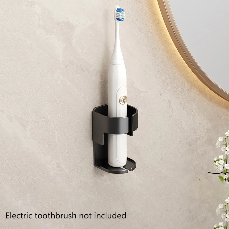 support mural adhésif brosse dents électrique moderne vert rose blanc noir