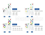 contrôleur led bluetooth app télécommande fournis modernes 24v rgb rgbw blanc