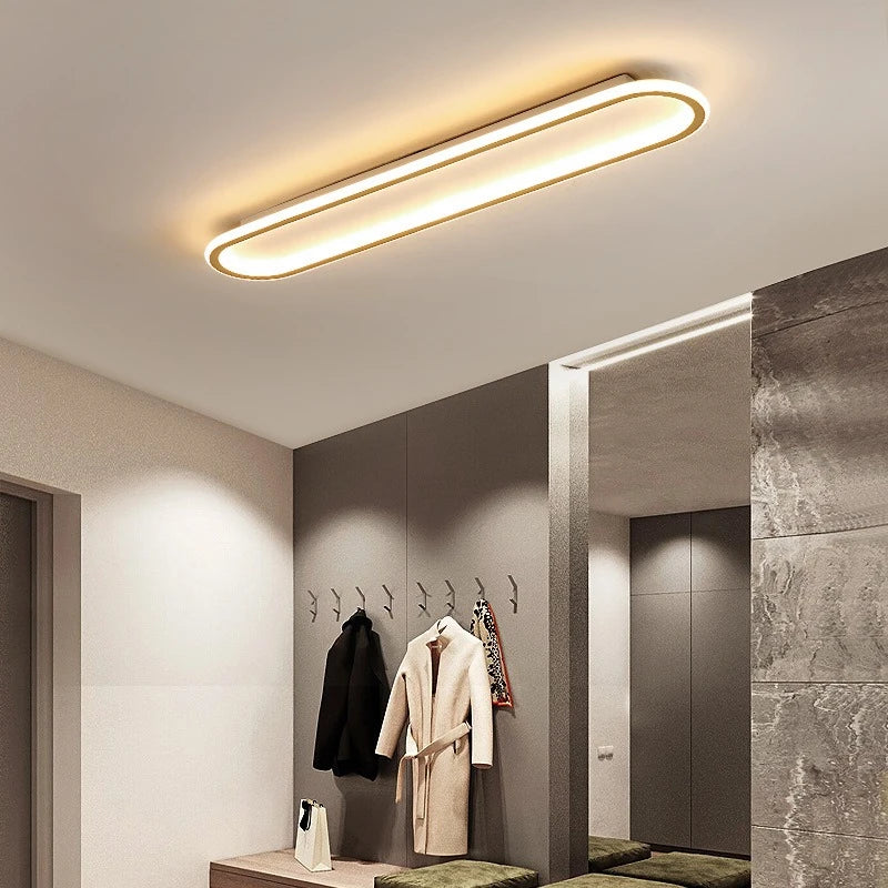 lampe led moderne fermeture métallique acrylique bord noir flux lumineux 249 2000