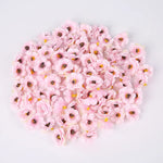 fleurs artificielles rose blanche beige bleu violet petites fleurs classiques mariage décoration intérieure DIY