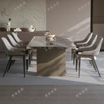 chaise moderne bois métal couleur beige gris confortable adulte salon salle manger minimaliste