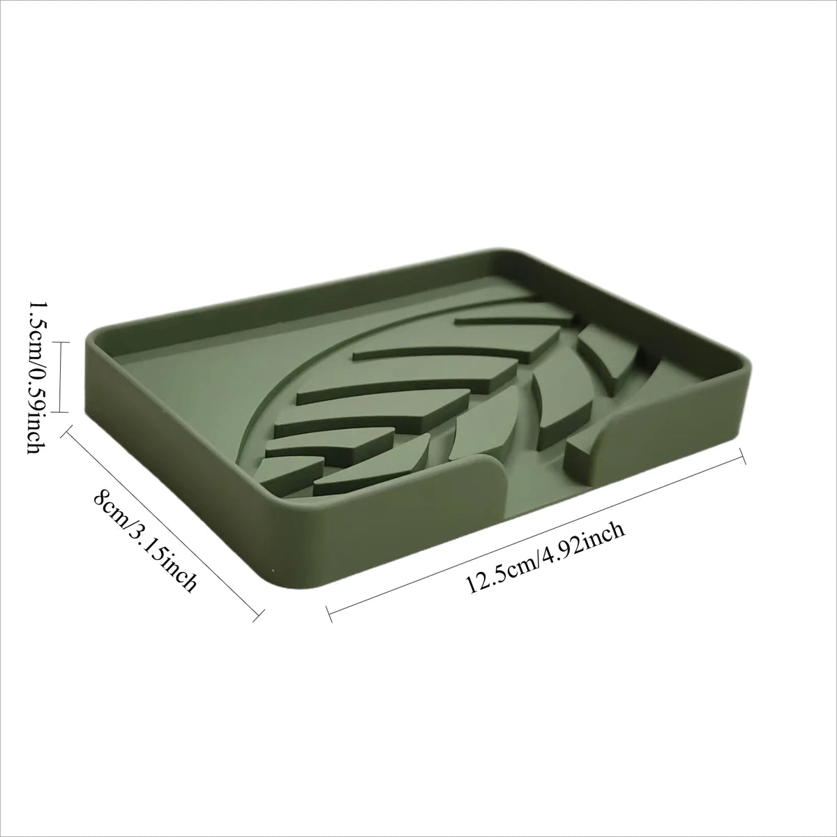 tapis lavage évier silicone gris vert beige moderne respectueux environnement 42x10cm