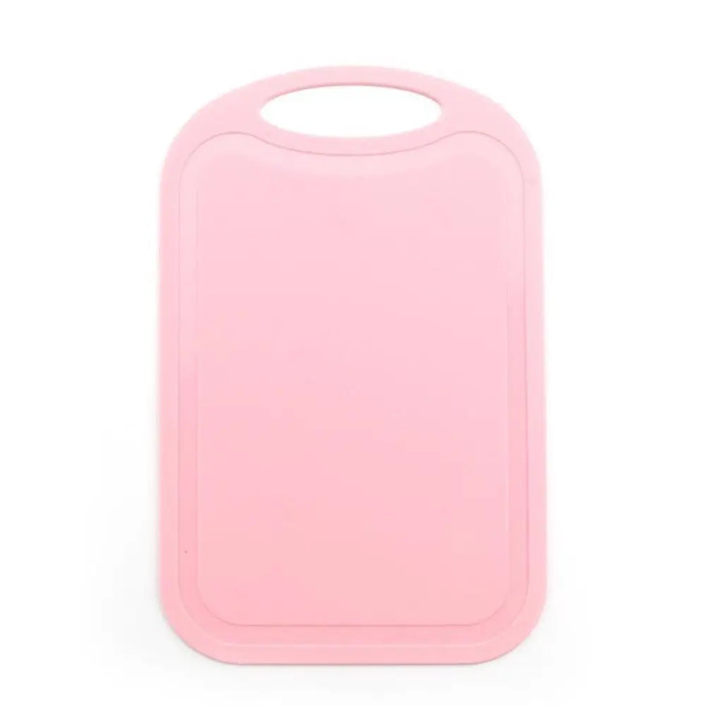planches découpe plastique blanc gris rose vert bleu moderne poignée ovale 16x25cm