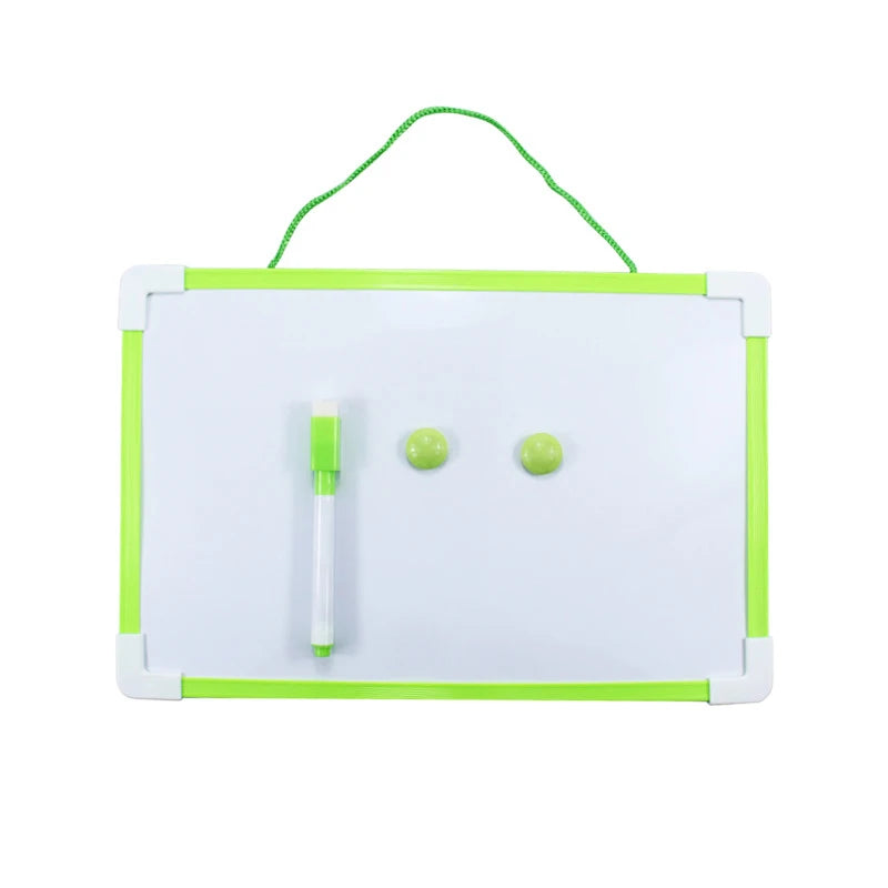 tableau blanc magnétique multicolore aimants marquer rectangulaire moderne praticité cordelette