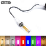 ampoule led usb flexible transparente moderne décoration intérieure multiple couleurs adaptable lumière nocturne rechargeable