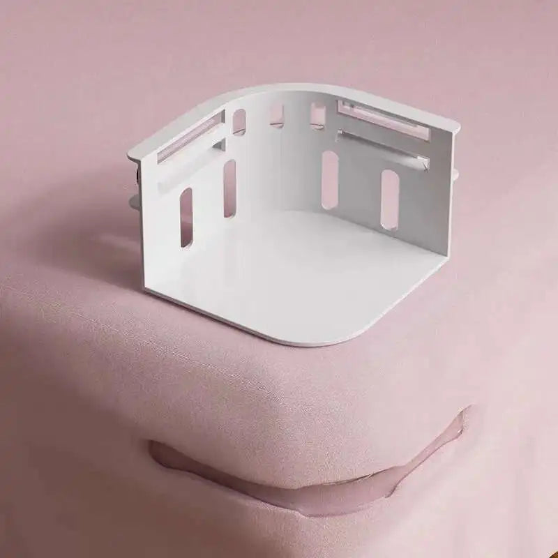 fixateur drap lit gris blanc adhésif moderne minimaliste pack pièces invisible sécurisé