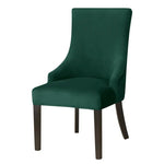 housse chaise velours gris moderne adhésive polyeste protection événementière banquet mariage