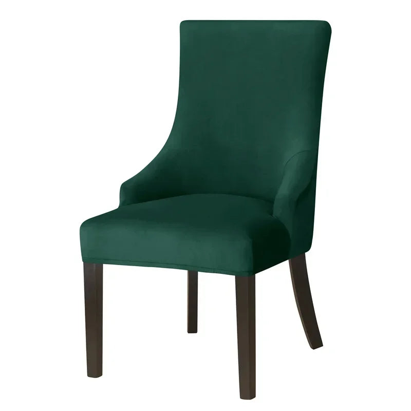 housse chaise velours gris moderne adhésive polyeste protection événementière banquet mariage