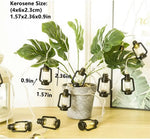 guirlande lumineuse led 10 ampoules lanternes vintage 1.5m ambre noir fil transparent