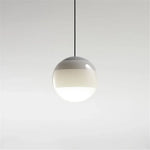 suspension lumineuse moderne vert orange bleu gradient coloré câble suspendu 15cm 20cm