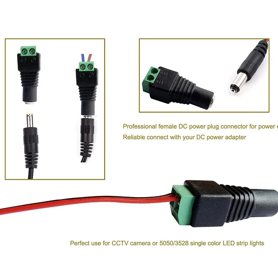 transformateur éclairage 12v 5a noir prise us uk eu led 60w adaptable cable international