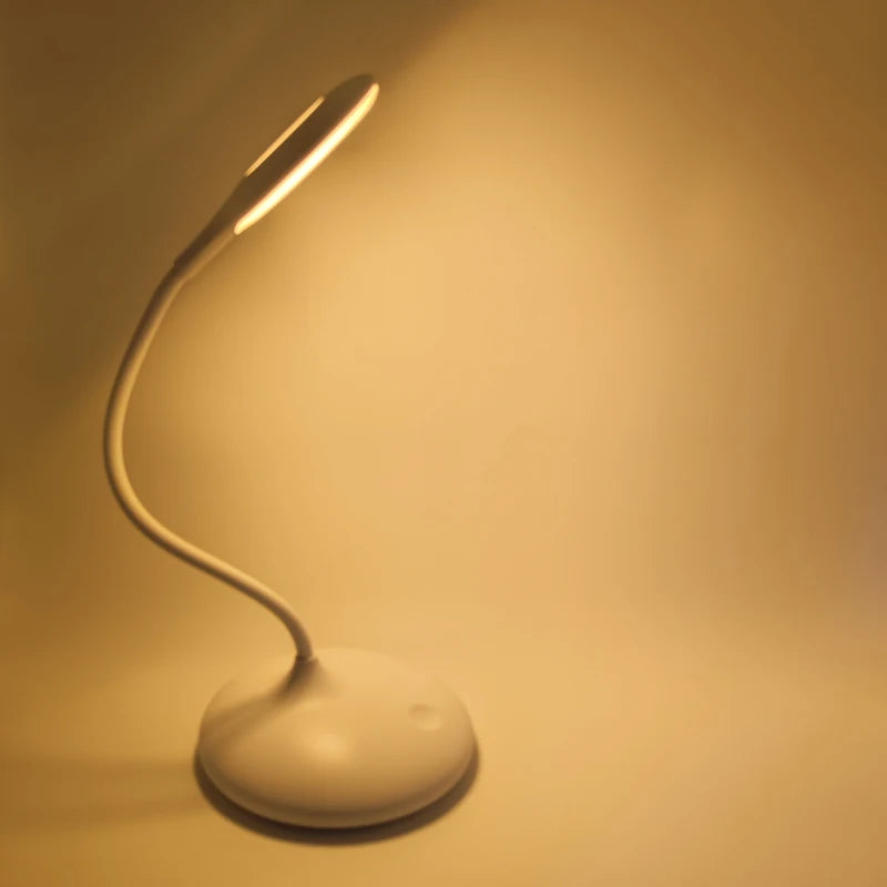 lampe table moderne blanc rouge led sans fil rechargeable touch control adjustable luminosité
