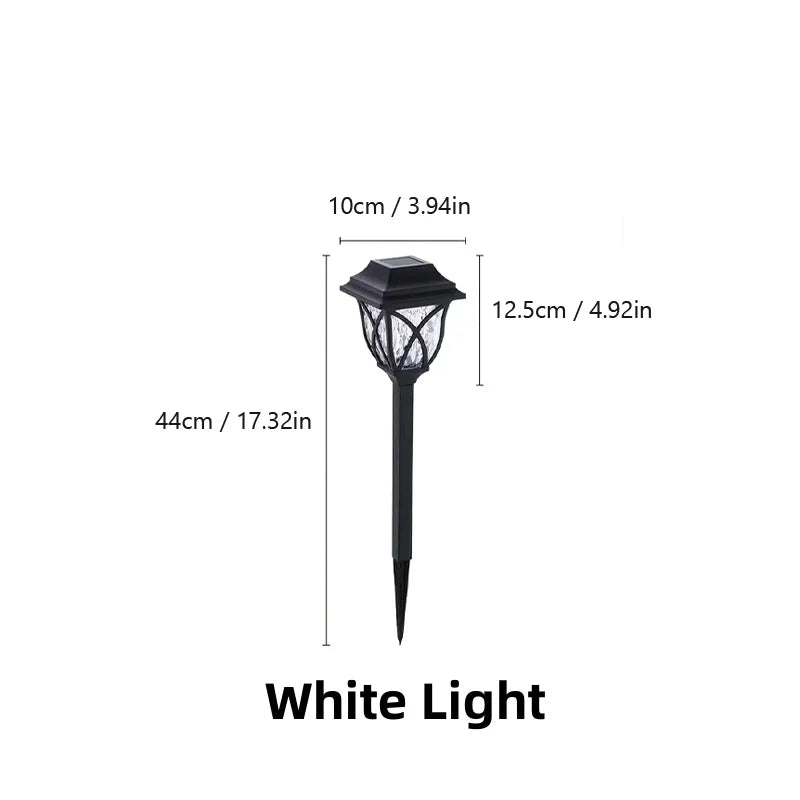 lumière solaire led moderne jardin pelouse noire ip65 abaque fixe panneau solaireaccumulateur