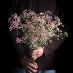 bouquet fleurs gypsophila artificiel blanc mariage anniversaire décoration intérieure naturel
