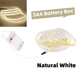 ruban led flexible 320 led blanc jaune gris moderne double face adhésive 5v 3000k
