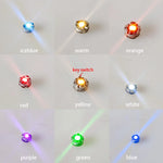 lampe led bouton clé super lumineuse couleurs variées moderne compacte diorama bricolage modélisme roboteque