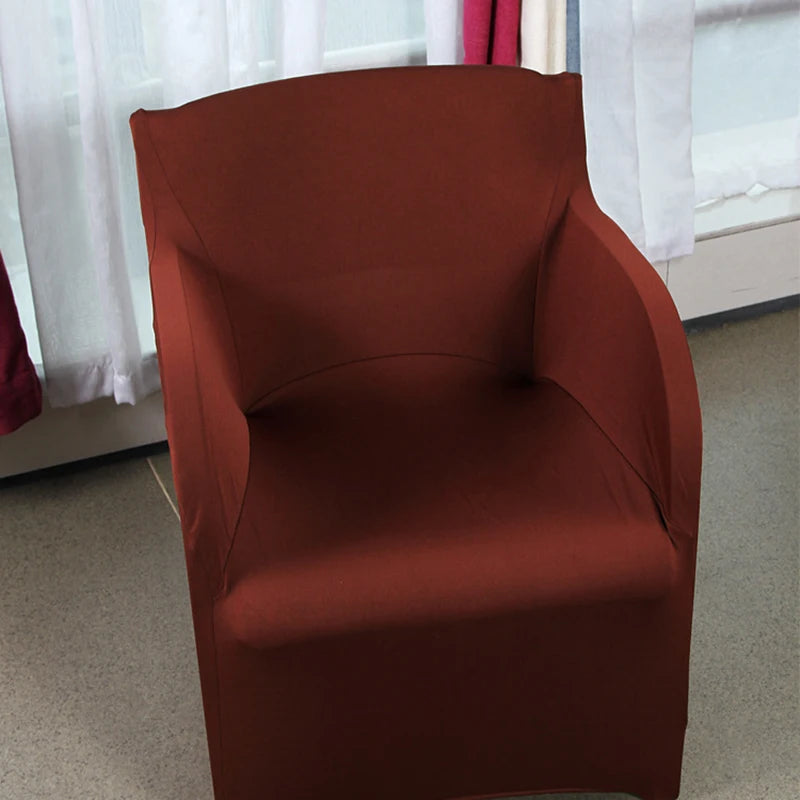 housses chaise mariage polyester extensibles chaises banquet plage contemporaines adhésives blanches rouges noires unies