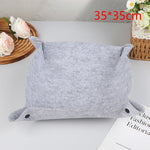 plateau rangement moderne bleu rose rouge jaune gris uni opaque 20cm 35cm
