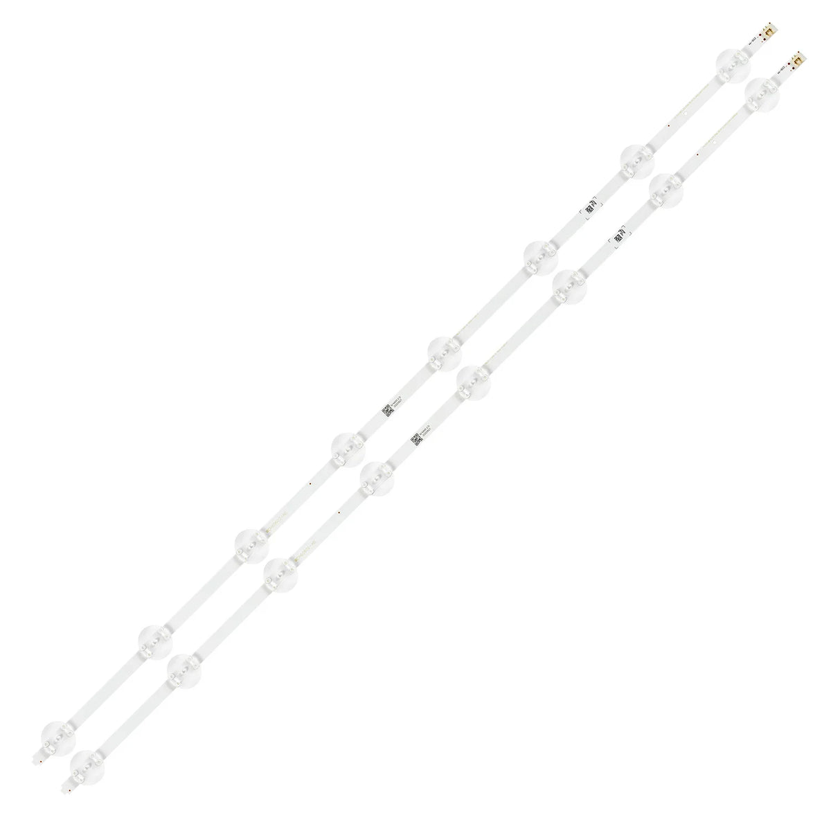 ruban led blanc adhésif moderne disques ronds translucides éclairage decoration intérieure lumière