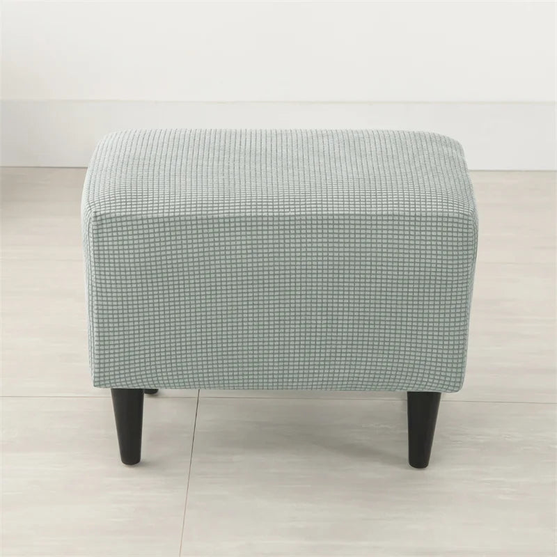 housse fauteuil inclinable gris motif géométrique moderne tissu polyestère eyelets machine wash jacquard split