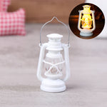 lanterne transparente ancienne vintage noir blanche barreaus annneau métallique led simulateur cierge maison scène