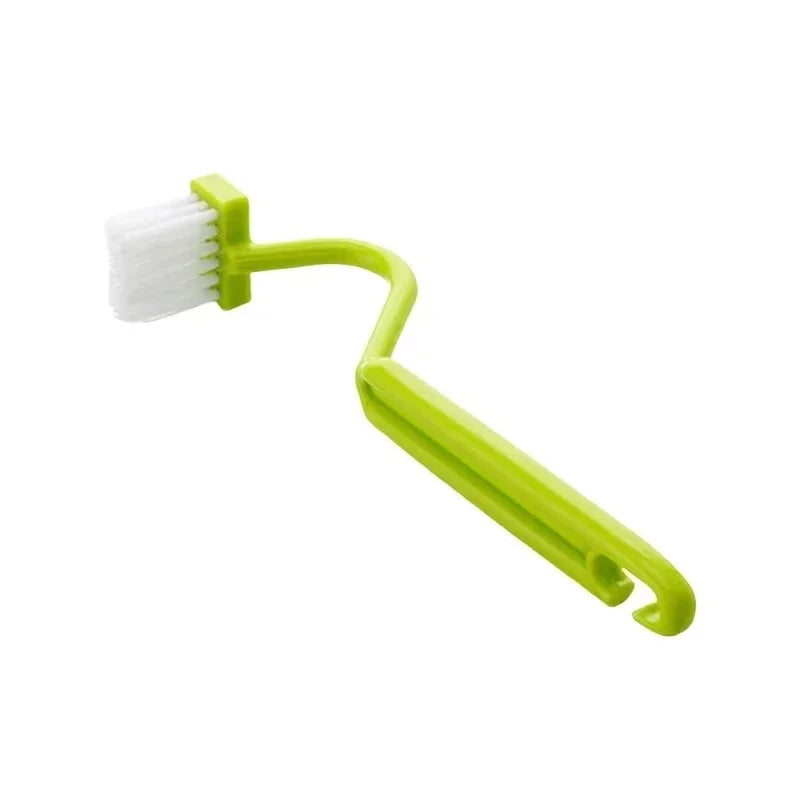 brosse nettoyer wc rose bleu vert moderne pois blancs adhésif fixe poignée portable respectueux