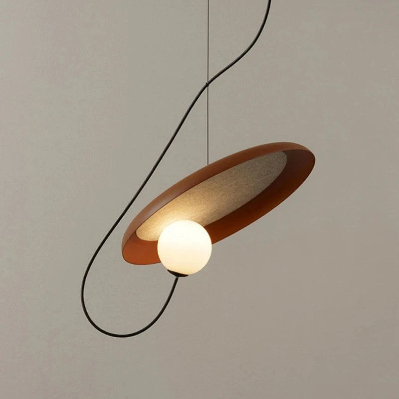 suspension lumineuse moderne fil réglable marron clair lumière chaude 249 2000lm 90 260v g9