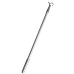 crochet télescopique argenté moderne adhésif facile rideau traction fenêtre toit ouverture aluminium lisse opaque