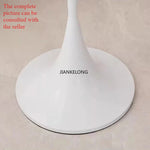 Lampe de sol champignon LED design italien blanc