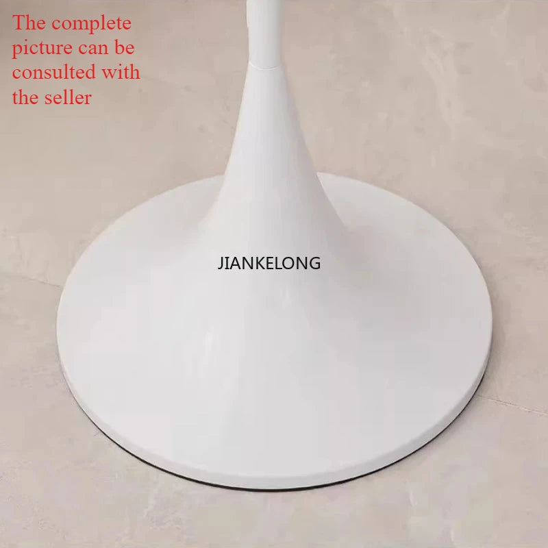 Lampe de sol champignon LED design italien blanc