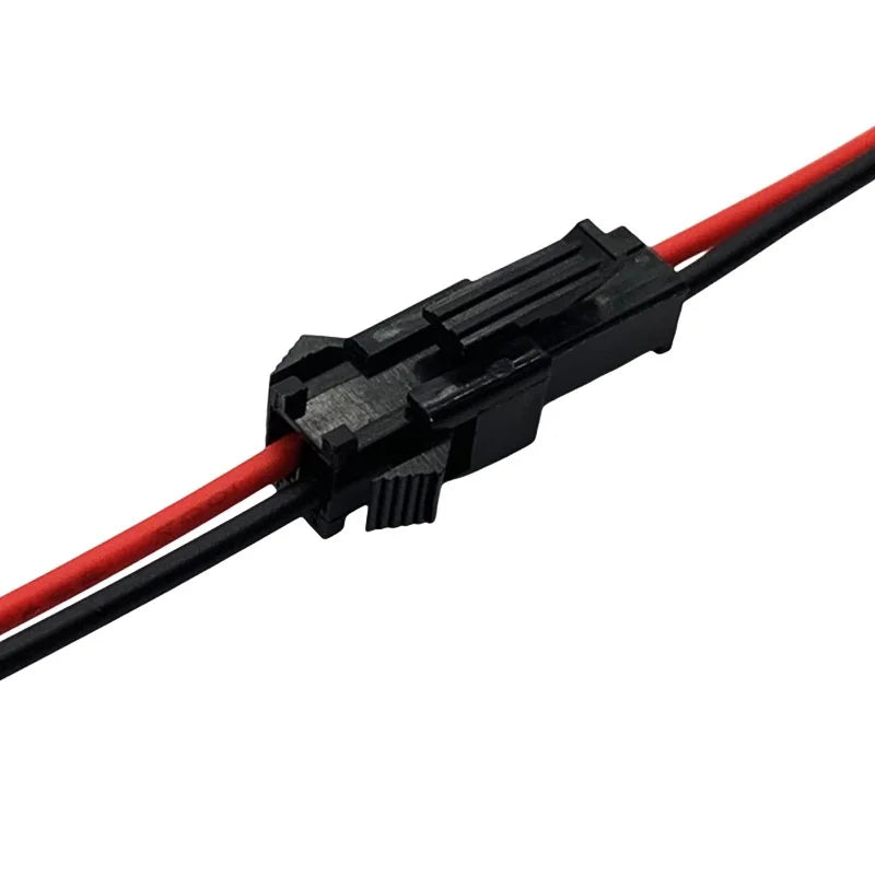 connecteurs led jst broches noir cables colorés 10 paires pragmatiques