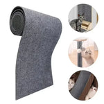 tapis grattage chats gris beige texture tissée adhésif moderne 30x100cm