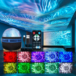 projecteur led translucent moderne télécommande usb noir blanc chambre veilleuse