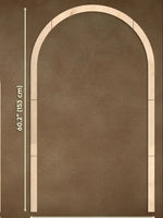 cadre mural bois naturel moderne sans collage imprimante 60.2 36.2 mm accrochage