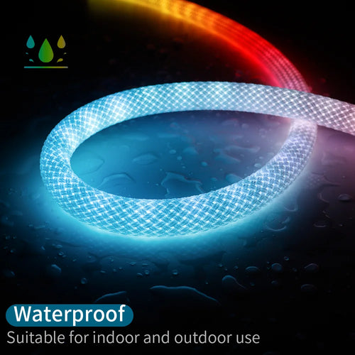 tube néon flexible led blanc bleu rose vert jaune maille fine ip67 moderneRGBO14