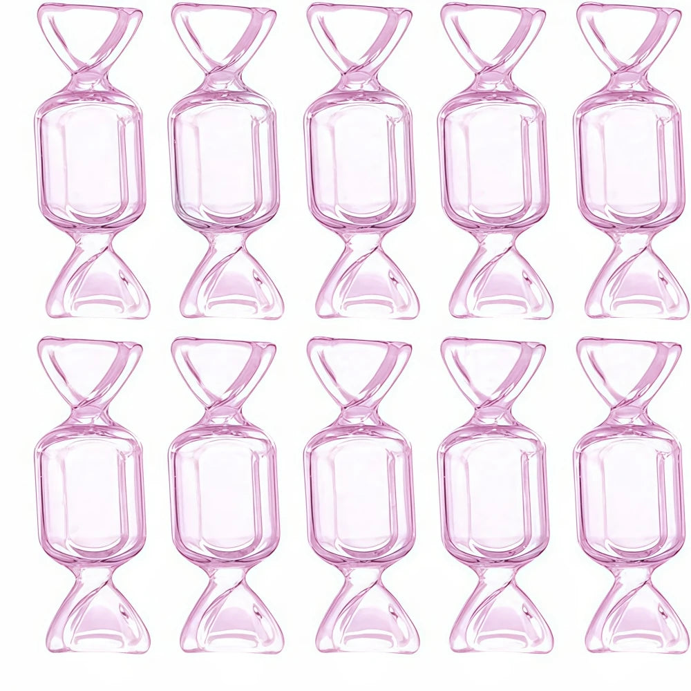 boîtes bonbons transparentes rose jaune anniversaire noël mariage saint valentin minimaliste