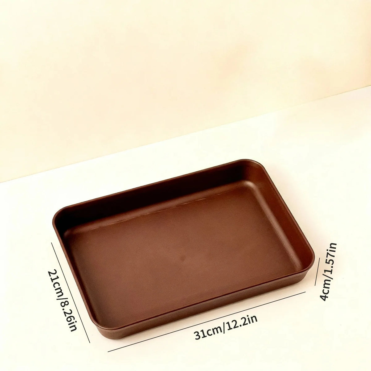 assiettes marron texture bois modernes poignées profondes fruits aliments service cuisine