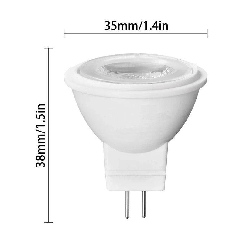projecteur led 3w blanc neutre 12v 24v 110v 220v 36° angle salon moderne