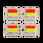 lampe led rgb rouge vert bleu blanc surface texturée industrielle intense fixations tréforées fils