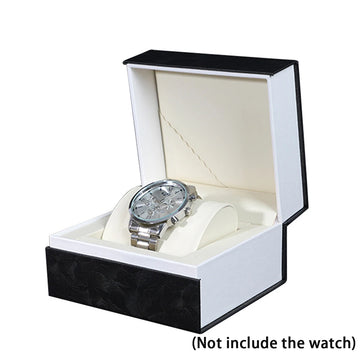 présentoir montres cuir or acier inoxydable élégant moderne boîte rangement voyage