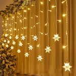 décoration noël étoiles lumineuses fil blanc multicolores extérieures ip44 étanches moderne