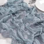 serviette table bleu clair plissée moderne maison Thanksgiving mariage